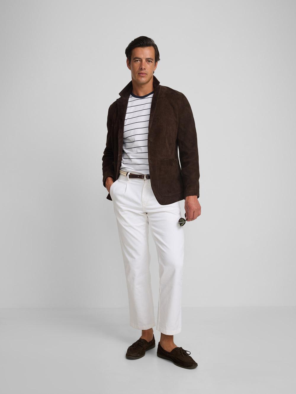 Semiblazer cruise pele castanha