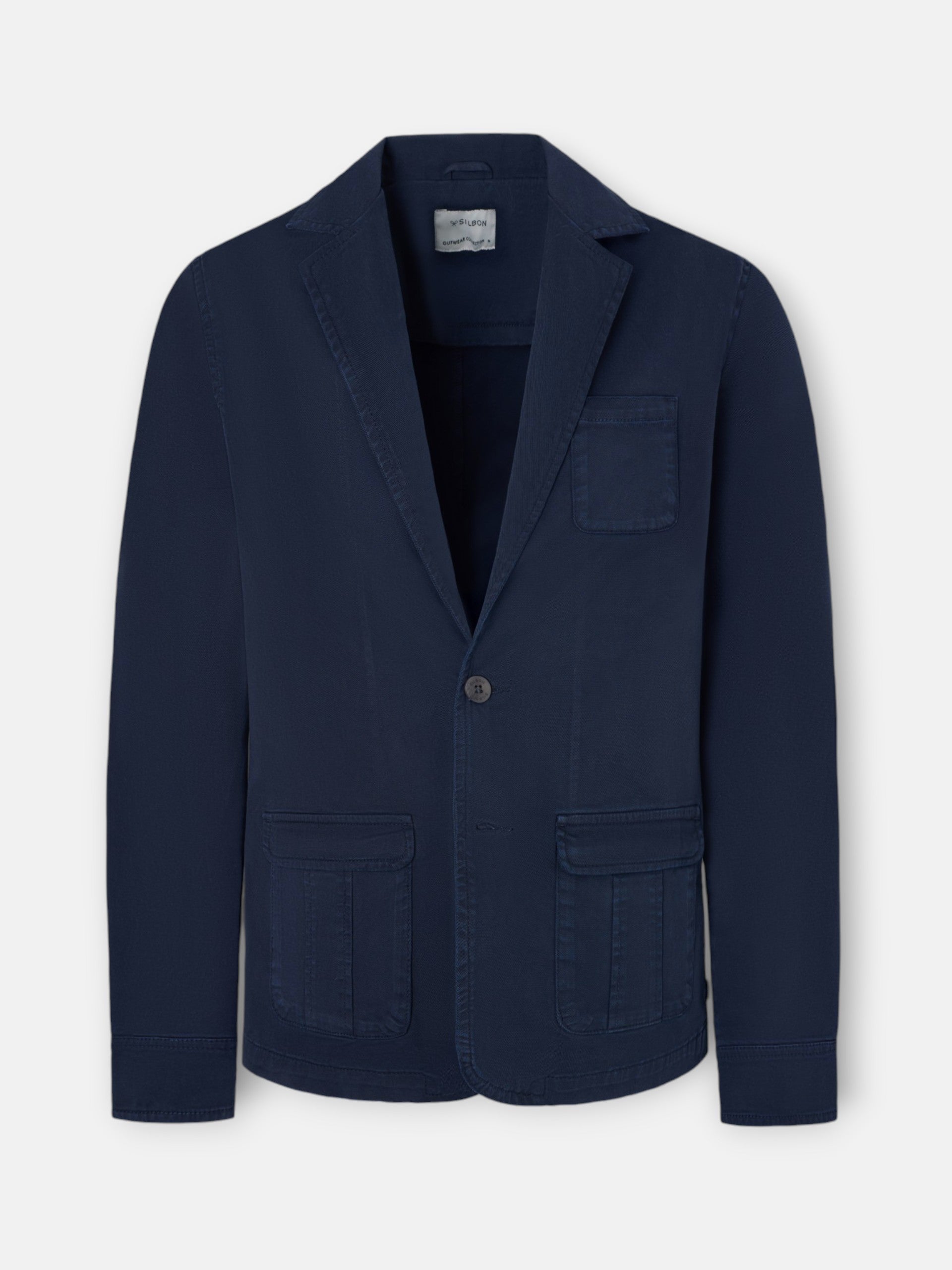 Semiblazer azul marino