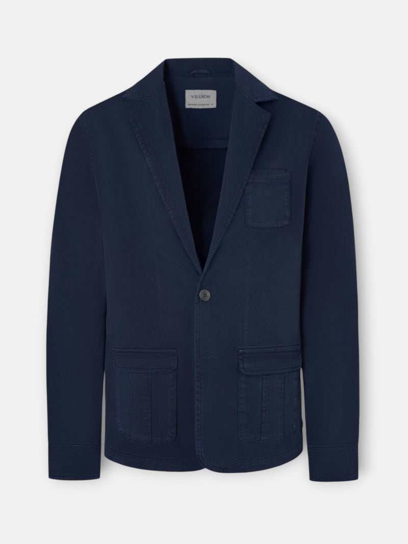 Semiblazer azul marino