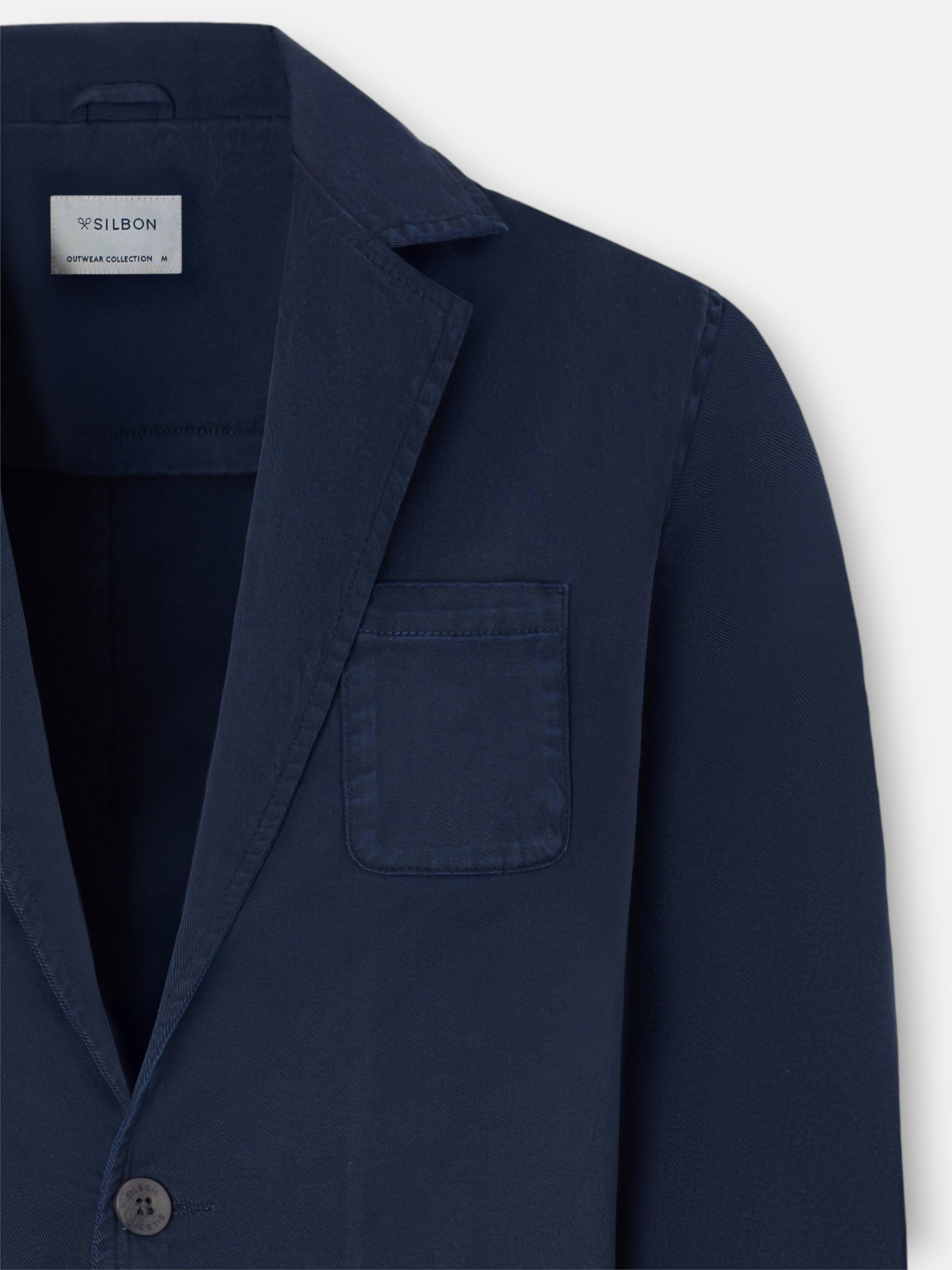 Semiblazer azul marino