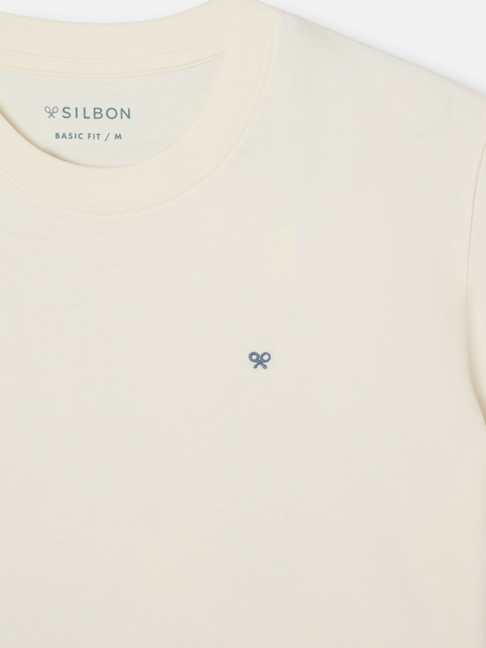 Camiseta poster raquetas crema