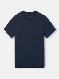 Navy blue rackets poster t-shirt