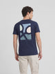 Camiseta poster raquetas azul marino