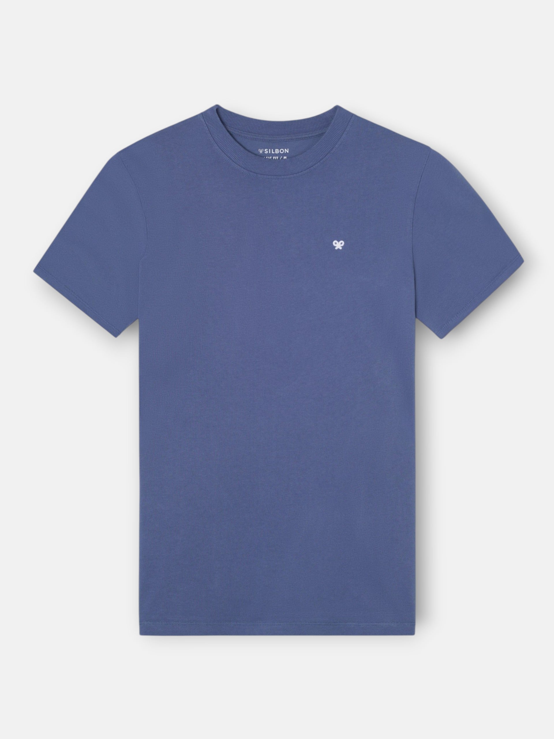 Camiseta les raquettes azul indigo
