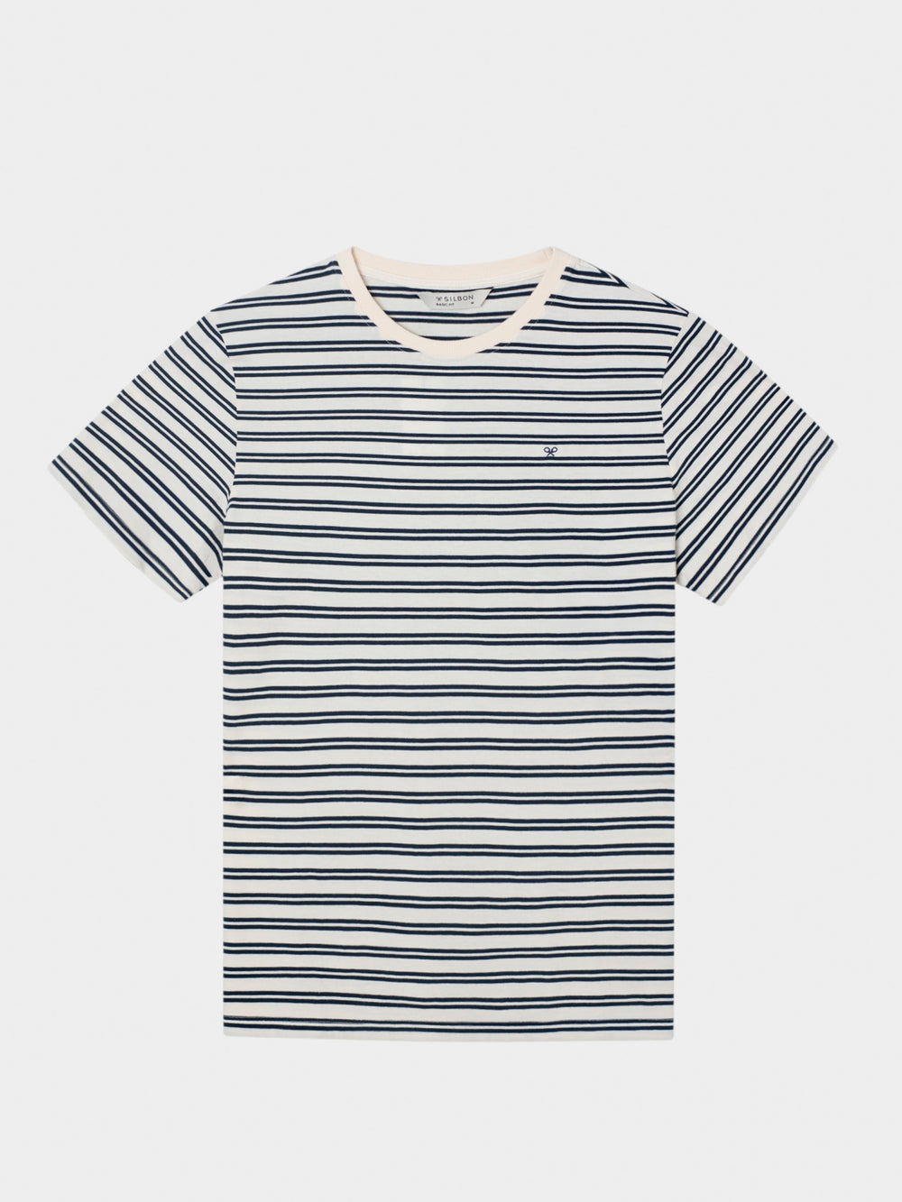 Camiseta cruise rayas finas azules