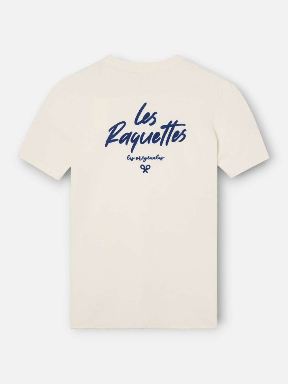 Camiseta les raquettes crema