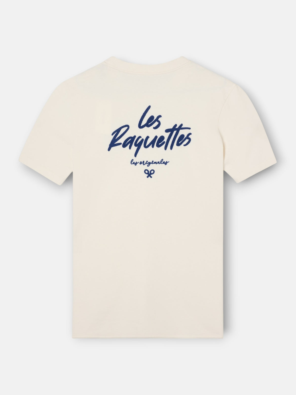 Camiseta les raquettes crema