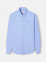 Blue Oxford sport shirt