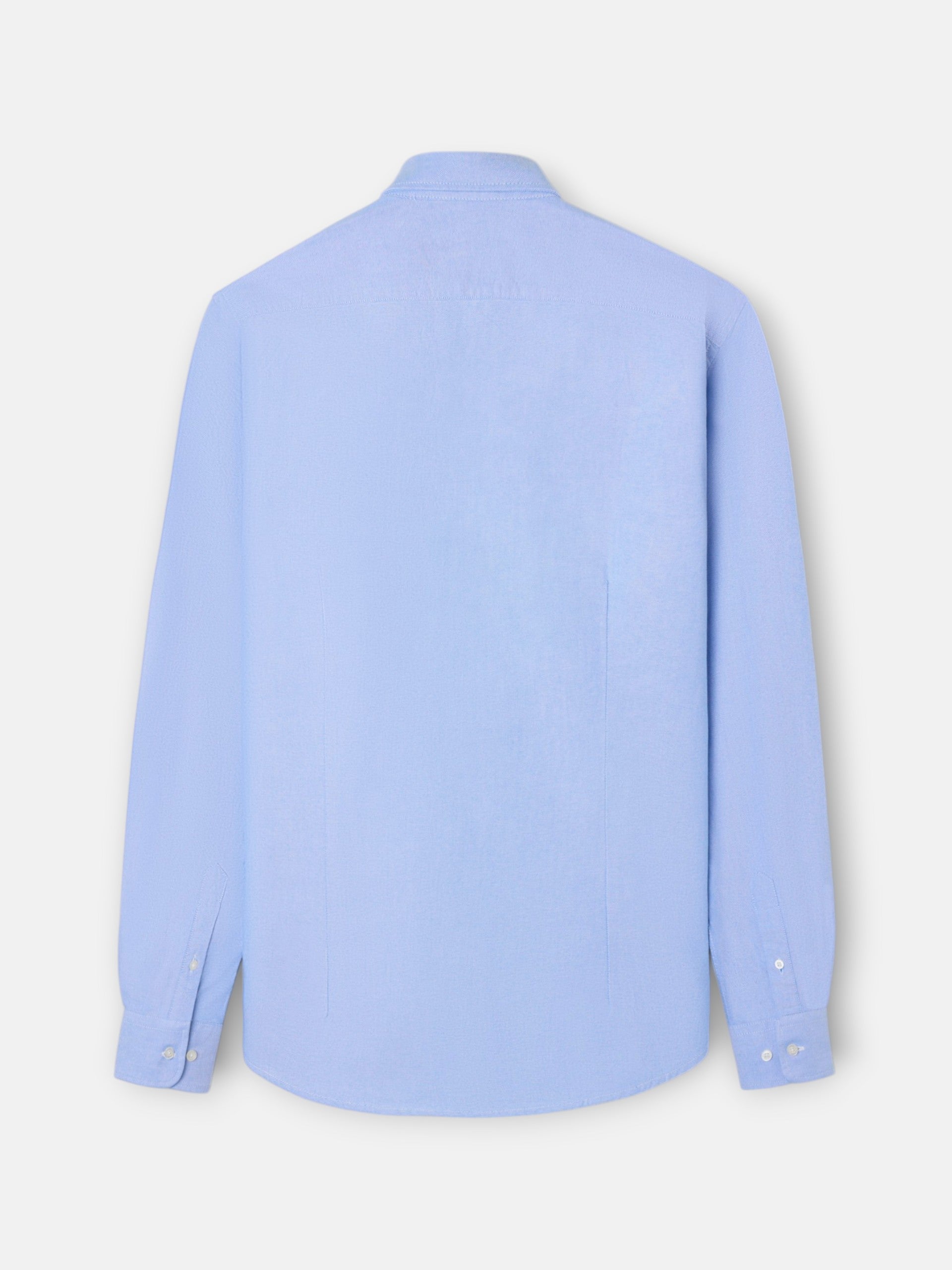 Camisa sport oxford azul
