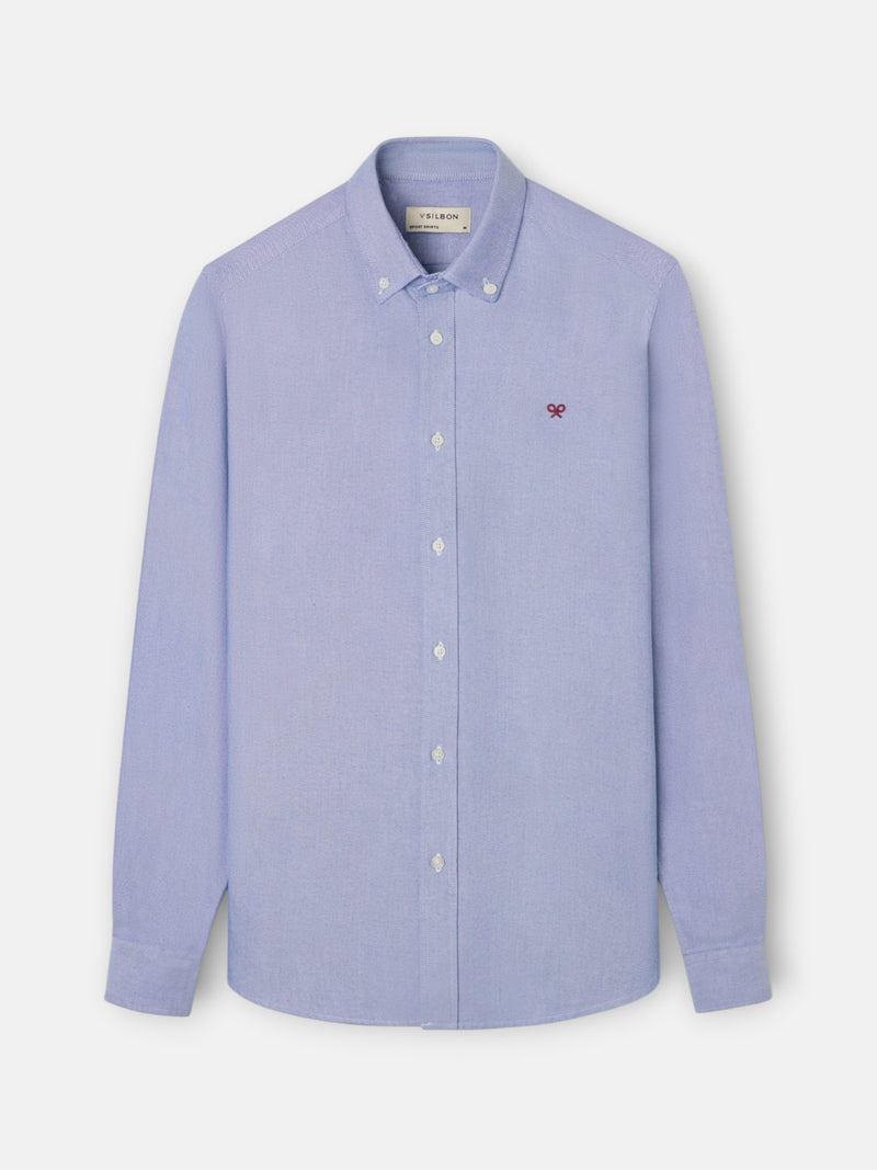 Navy Oxford Sport Shirt