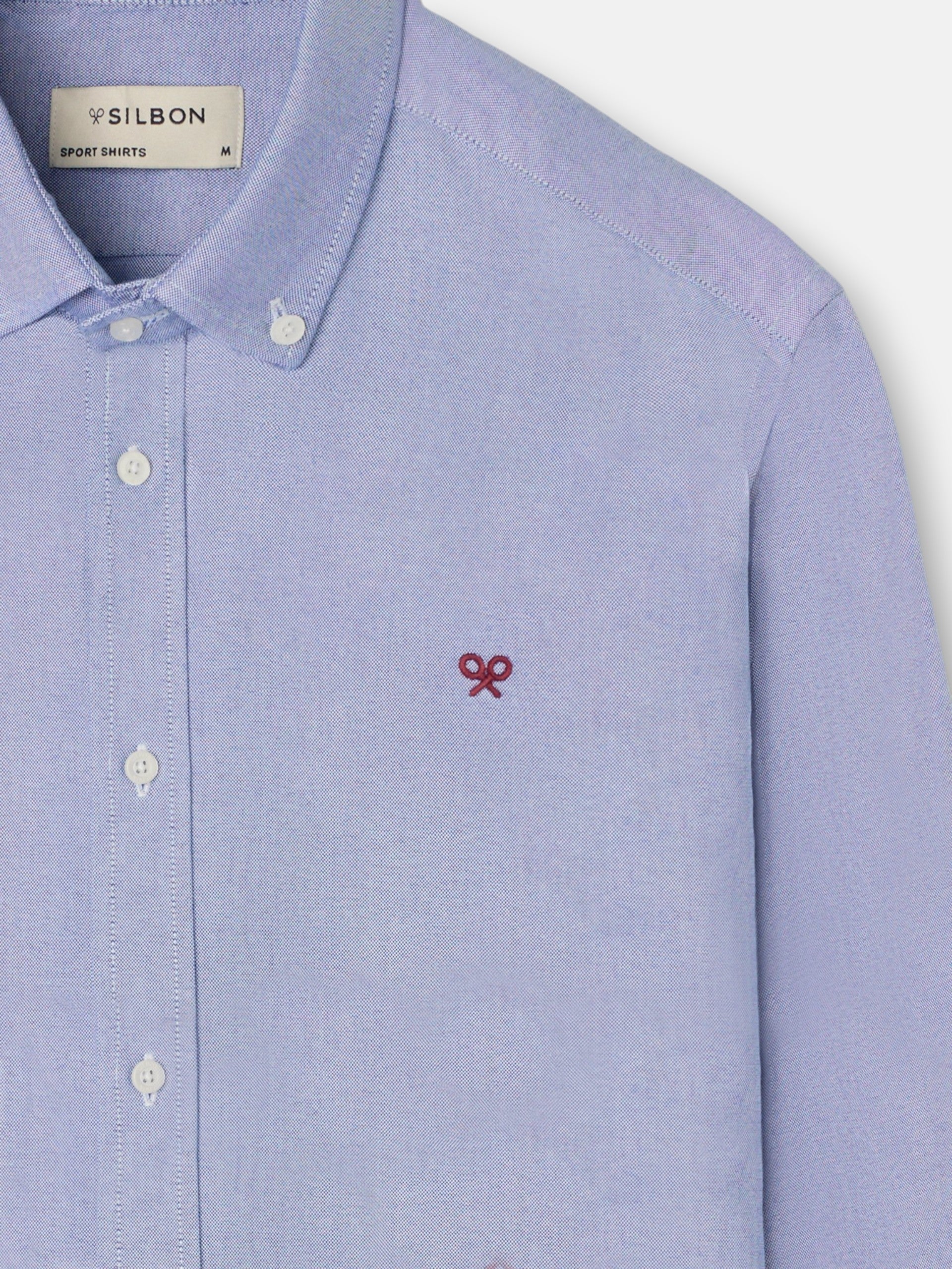 Camisa sport oxford navy