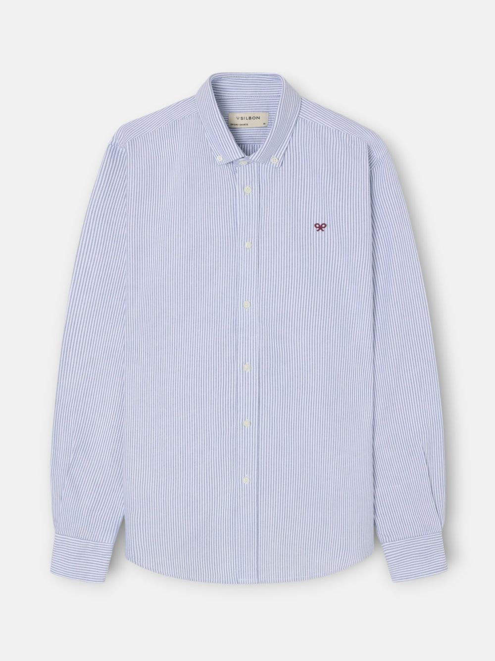 Camisa sport oxford rayas navy