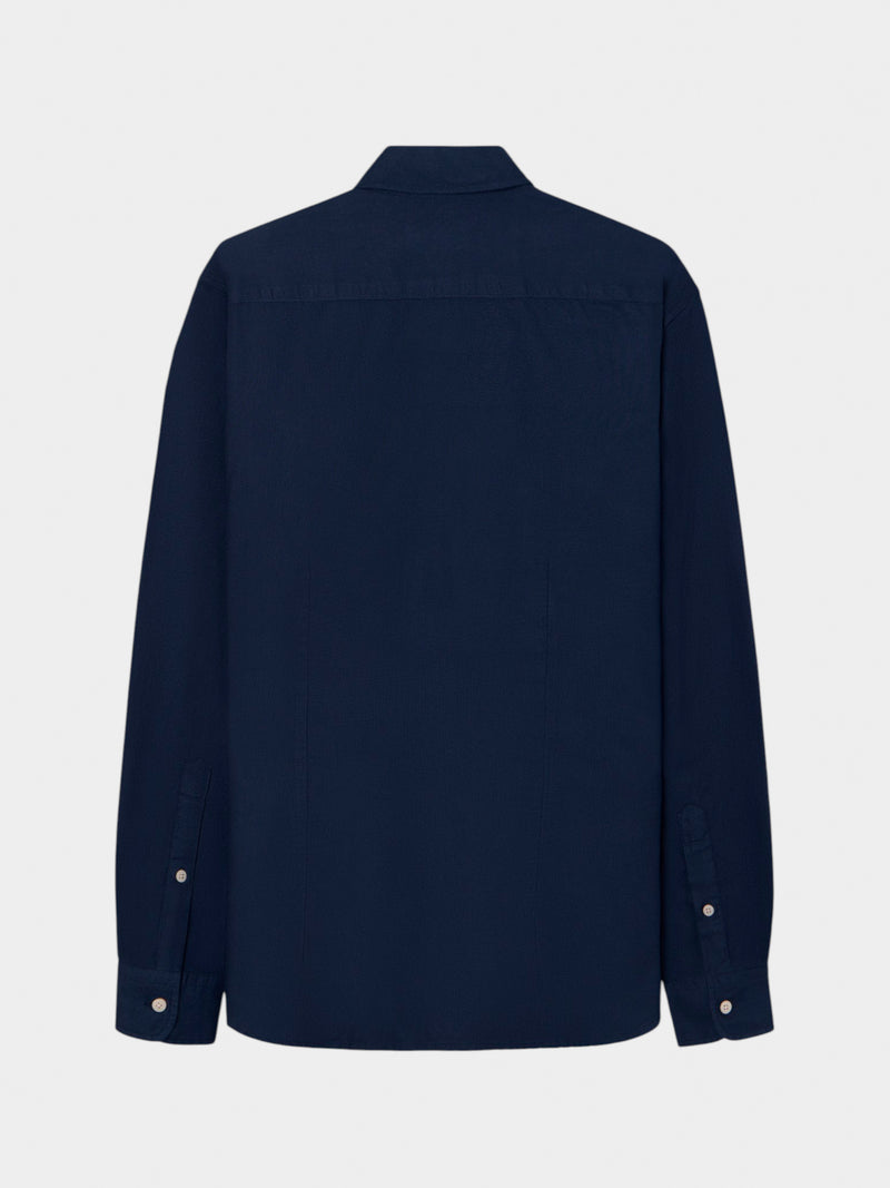 Camisa sport cruise bolsos azul-marinho