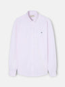 Camisa sport oxford raya media rosa