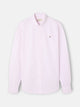 Camisa sport oxford raya ancha rosa