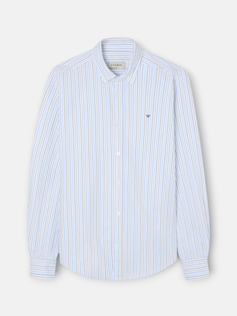 Camisa sport oxford multicolor