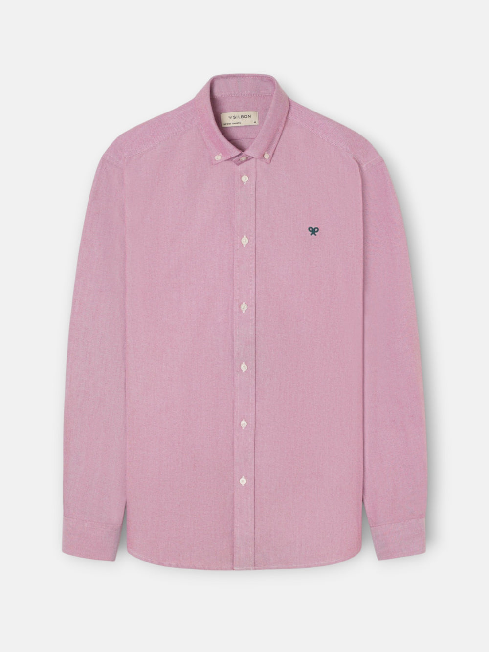 Burgundy Oxford Sport Shirt