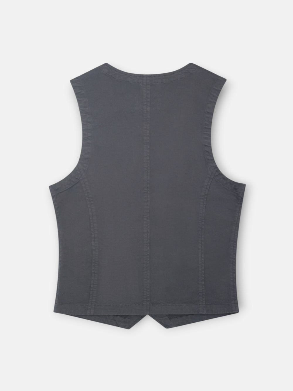 Chaleco bolsillos gris marengo