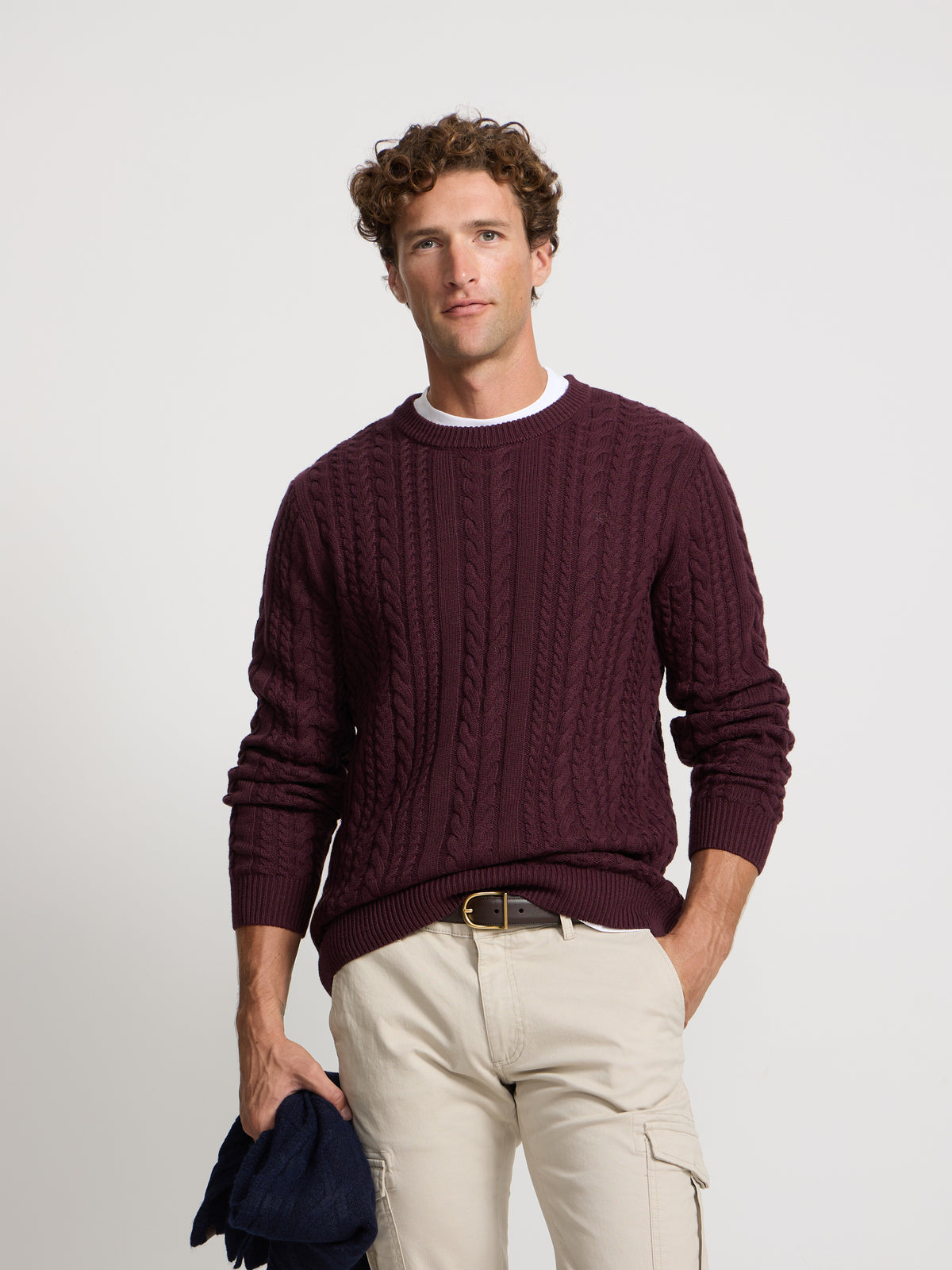 Jersey ochos burdeos