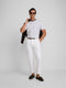 Pantalon sport cruise denim blanco
