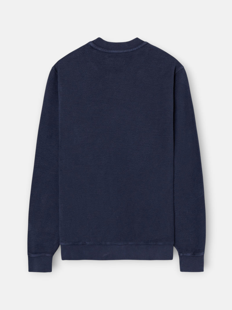 Sudadera reverse azul marino
