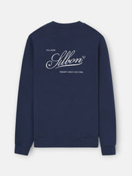 Sudadera Silbon preppy azul marino