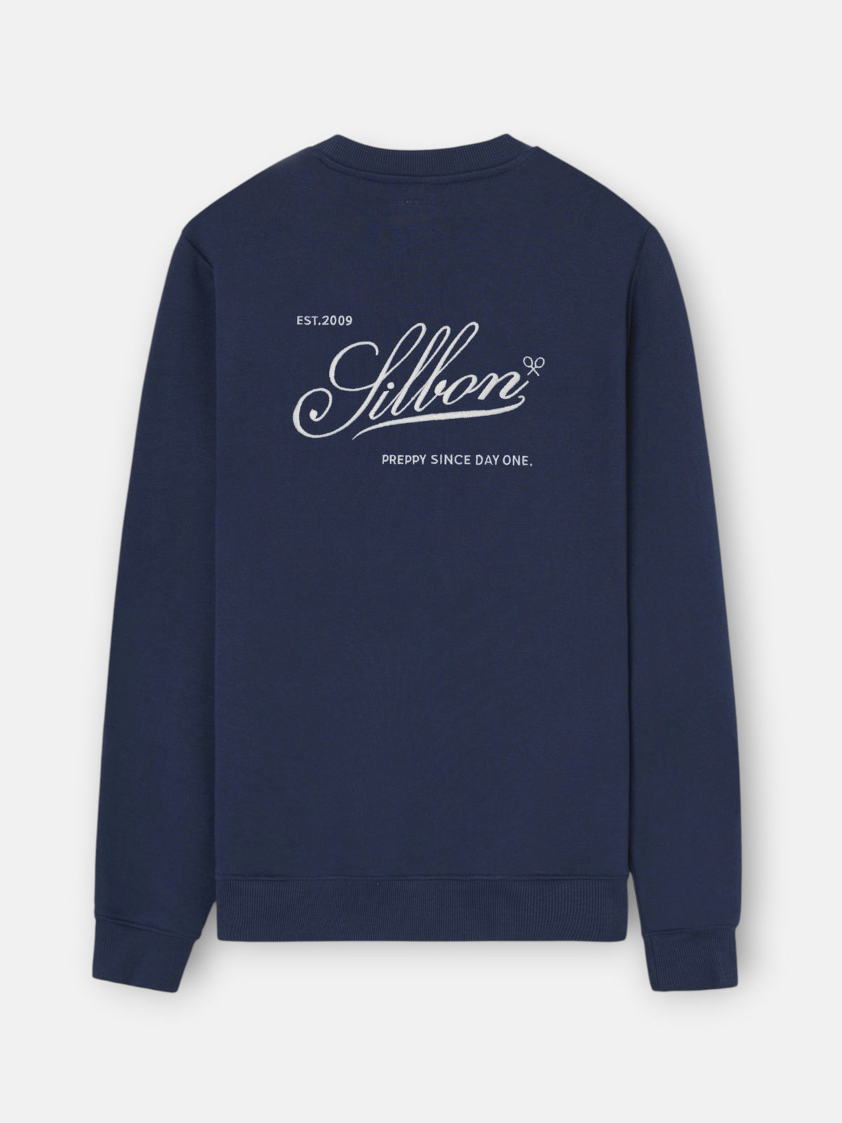 Silbon preppy navy blue sweatshirt
