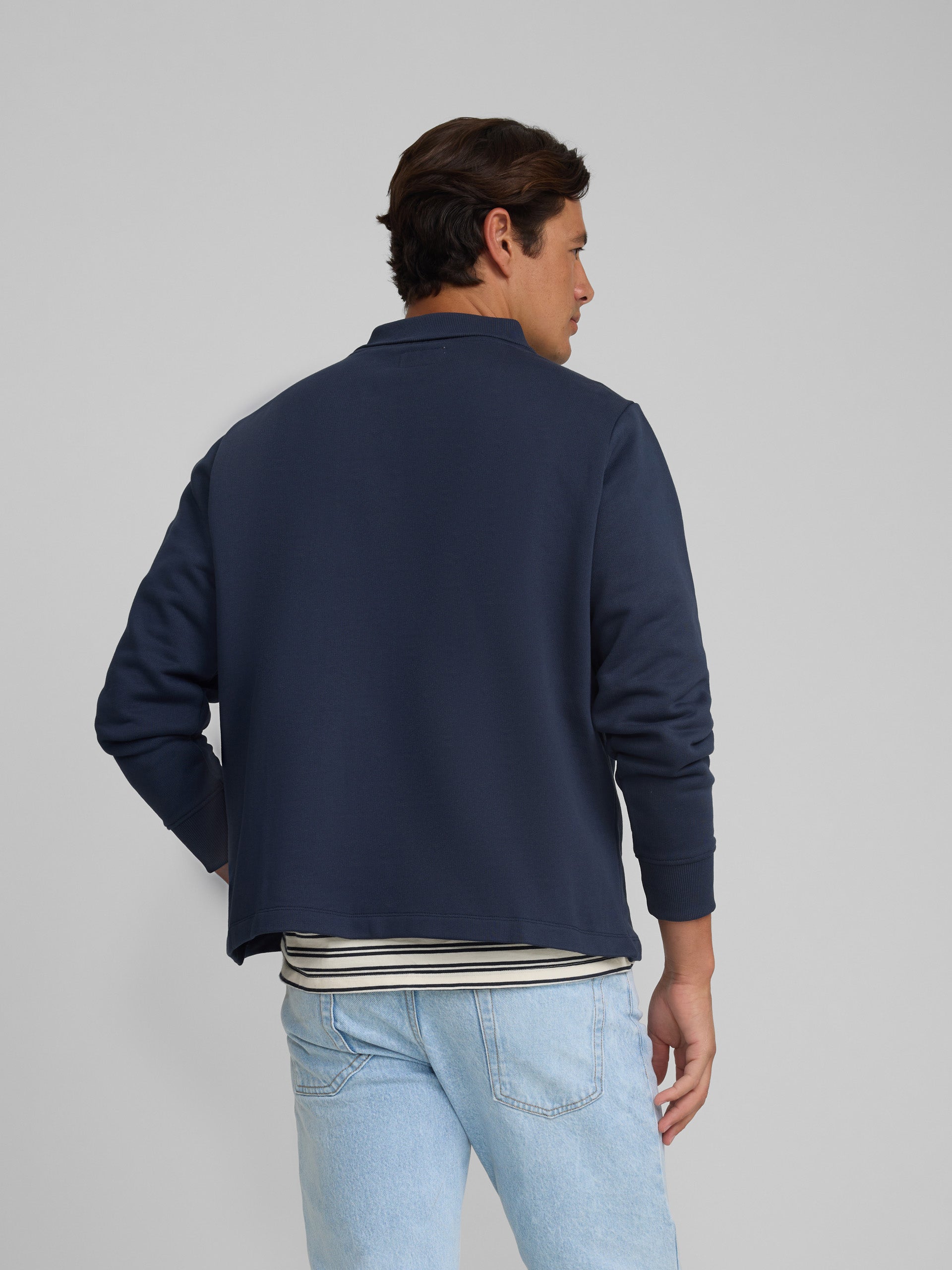 Nautica cruise navy blue sweatshirt