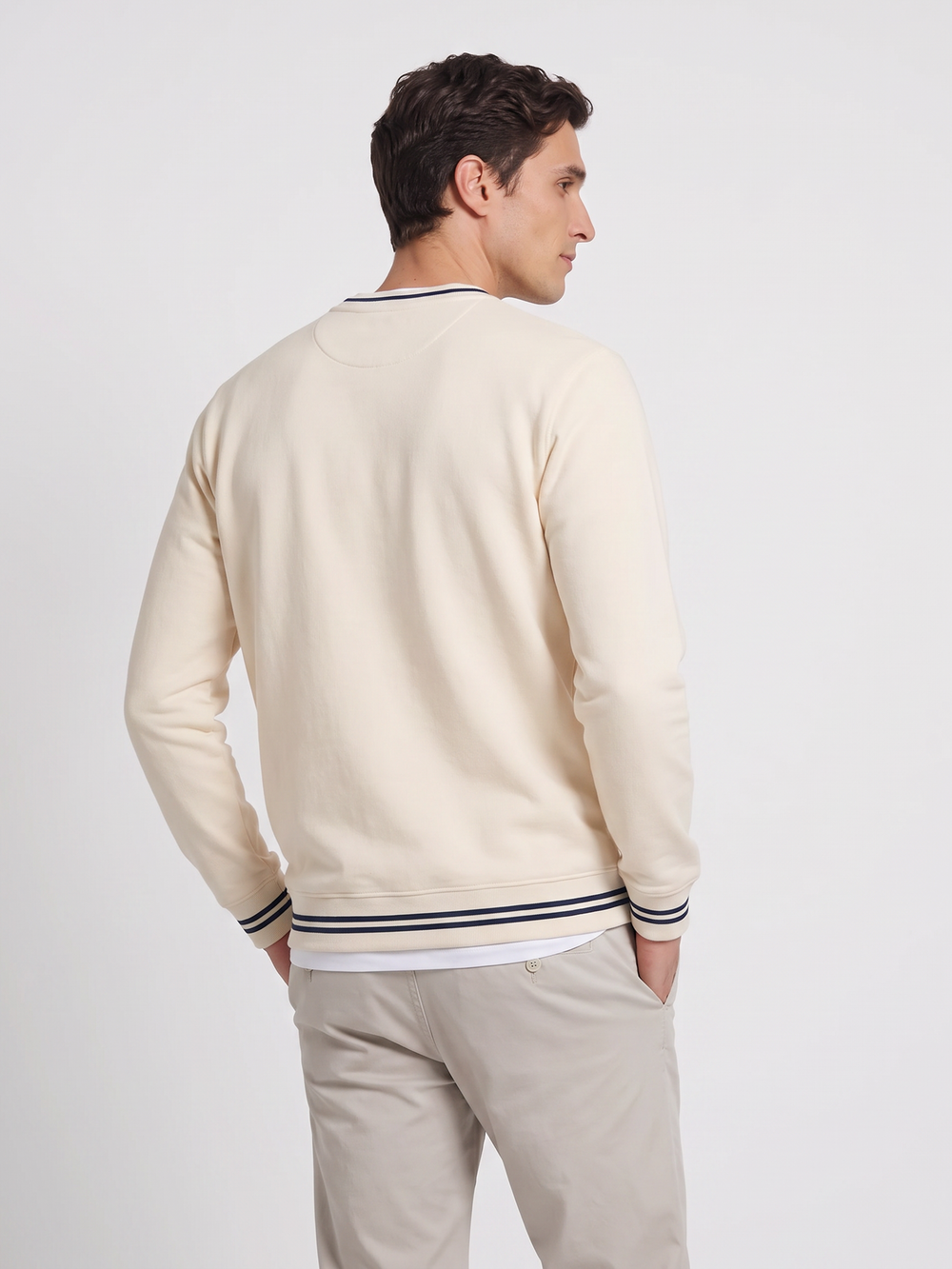 Sudadera sb rizo crema