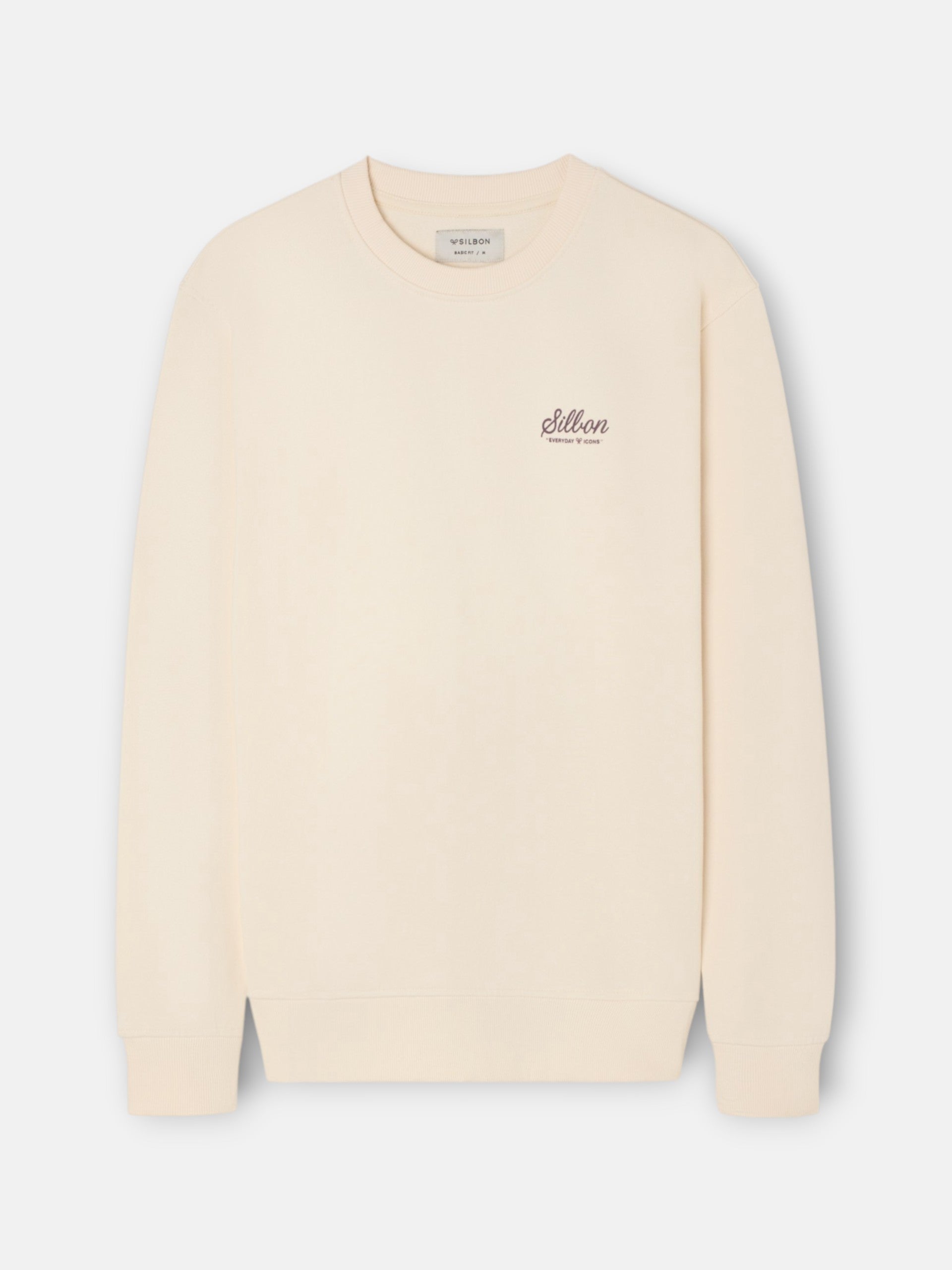Sweatshirt varsity club creme