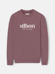 Sudadera silbon smart classic burdeos