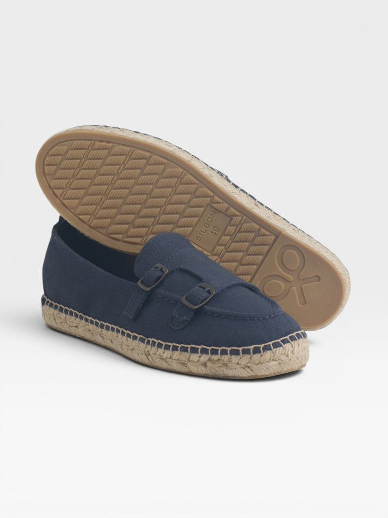 Alpercata com fivela azul