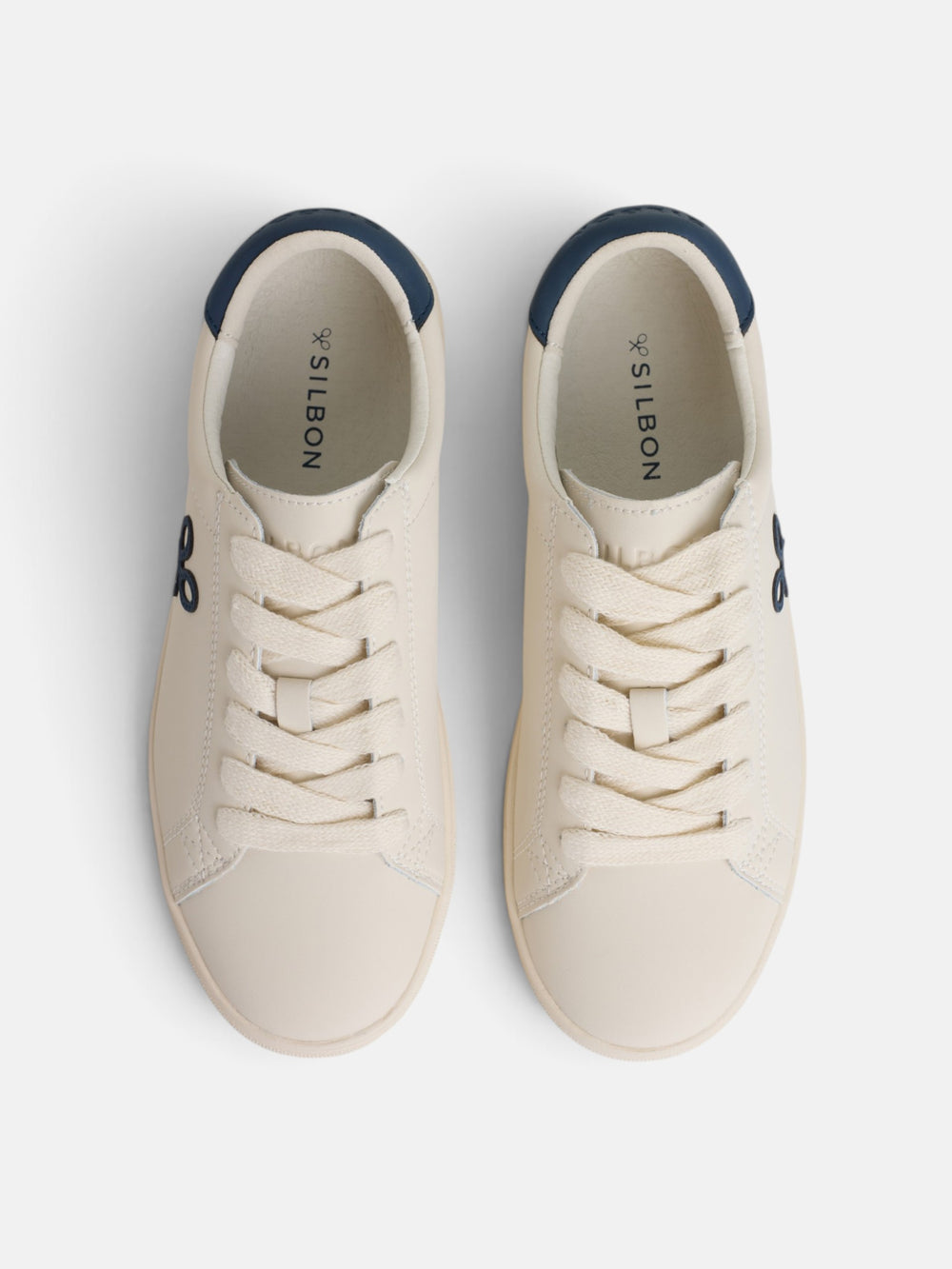 Classic Silbon sneaker white navy blue