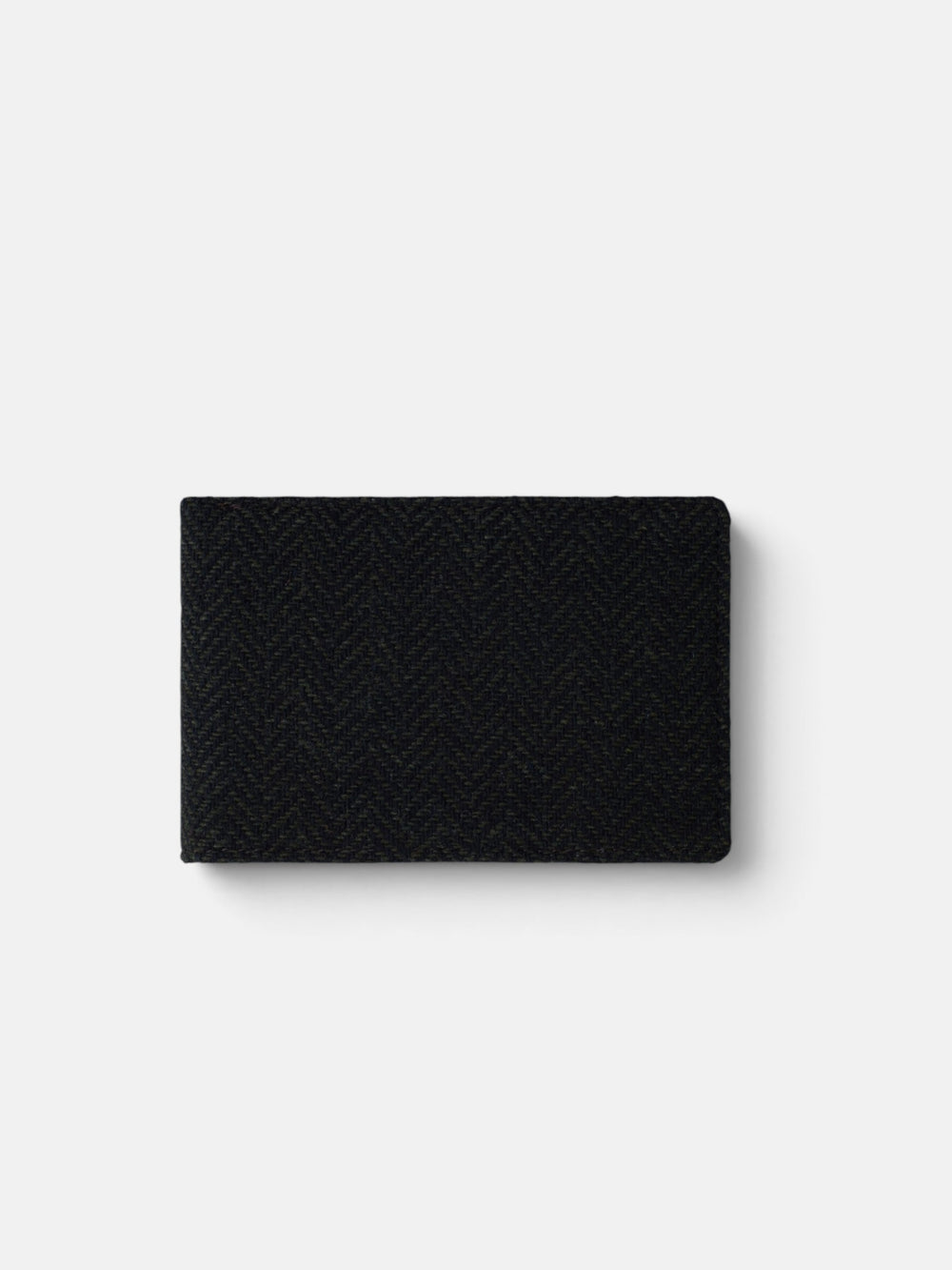Cartera tejido espiga verde
