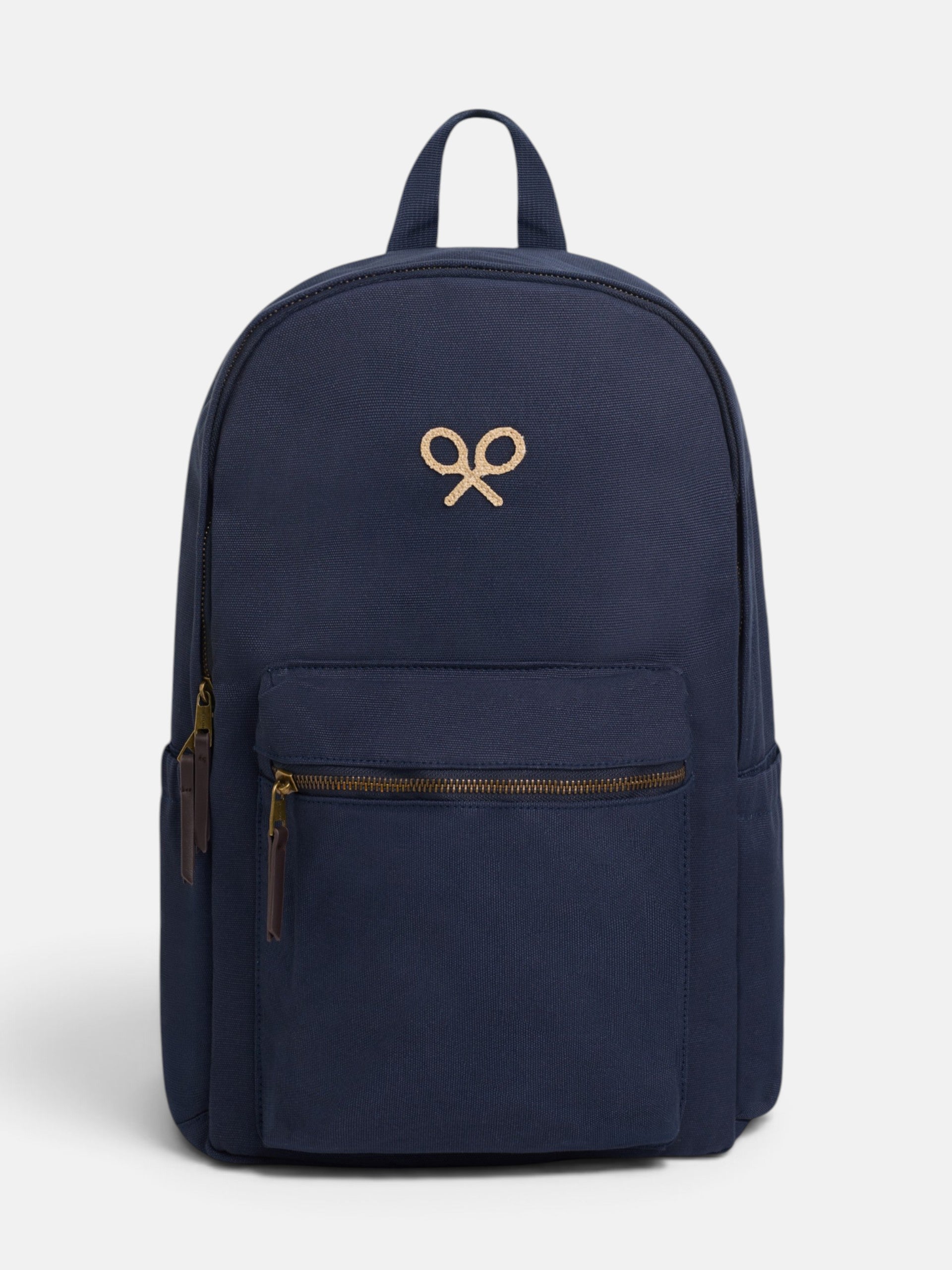 Mochila clasica raquetas azul marino