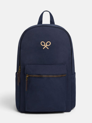 Mochila clasica raquetas azul marino