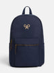 Mochila clasica raquetas azul marino