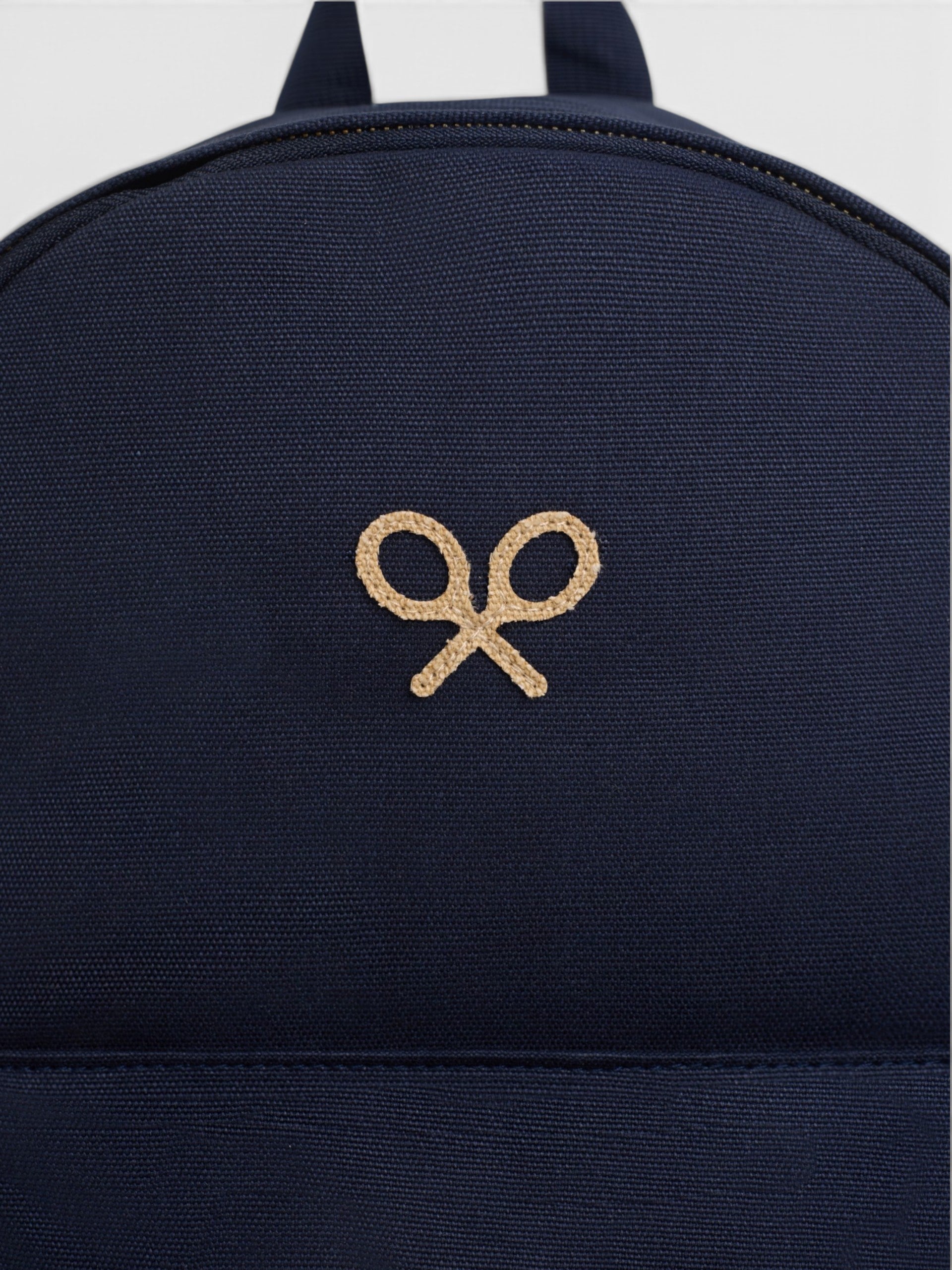 Mochila clasica raquetas azul marino