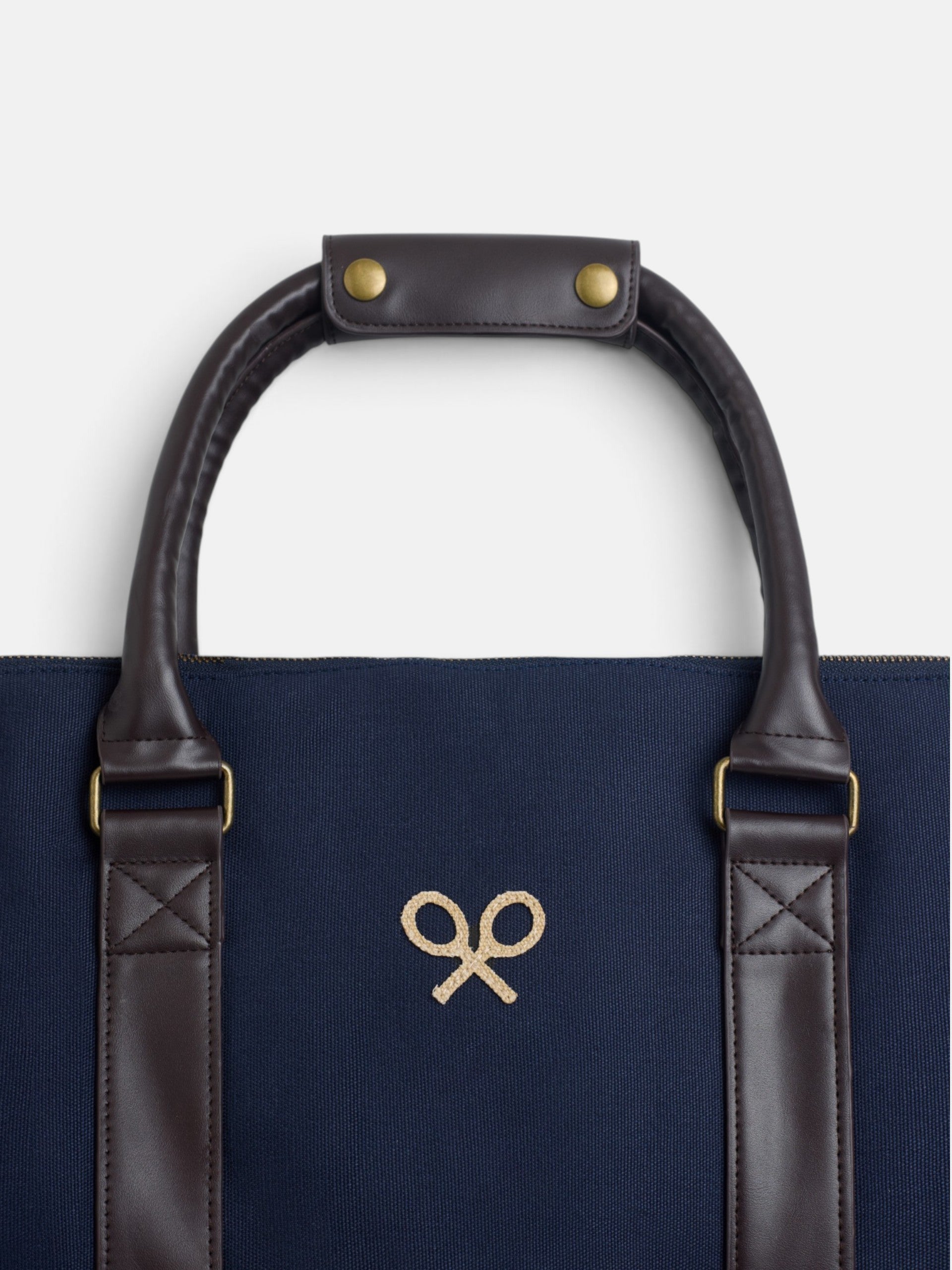 Bolsa de viaje clasica raquetas azul marino