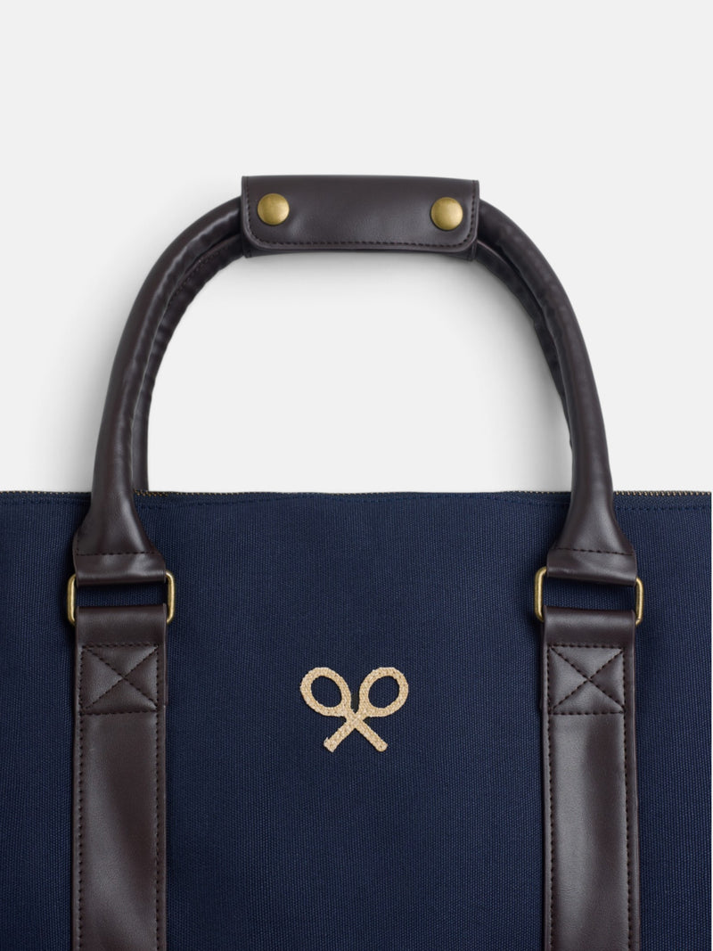Bolsa de viaje clasica raquetas azul marino