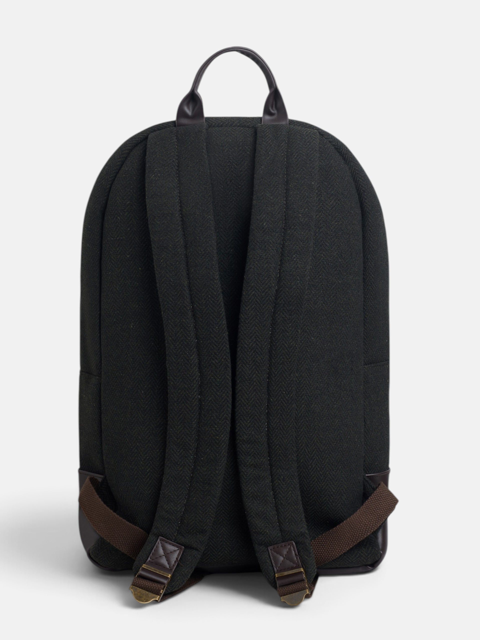 Mochila tejido espiga verde