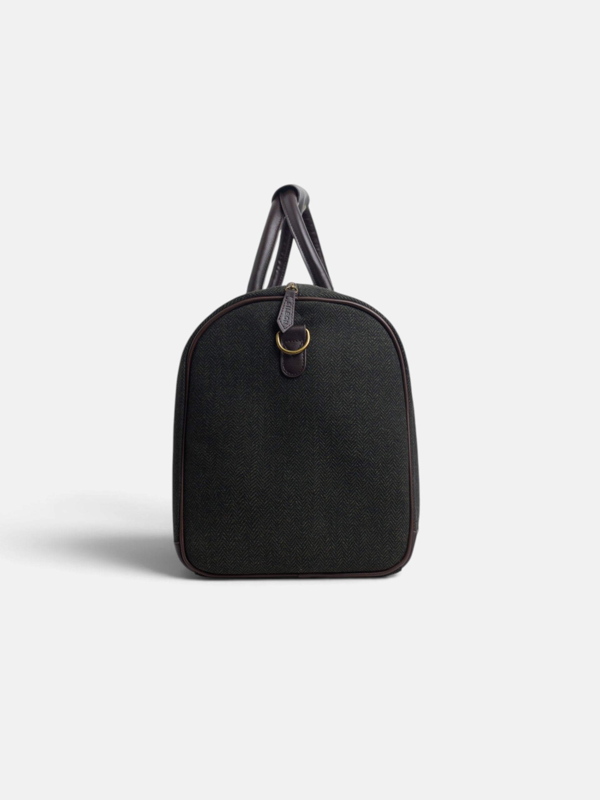 Bolsa de viaje tejido espiga verde