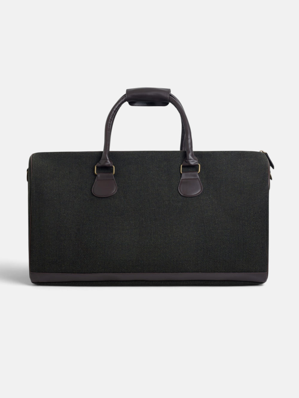 Bolsa de viaje tejido espiga verde