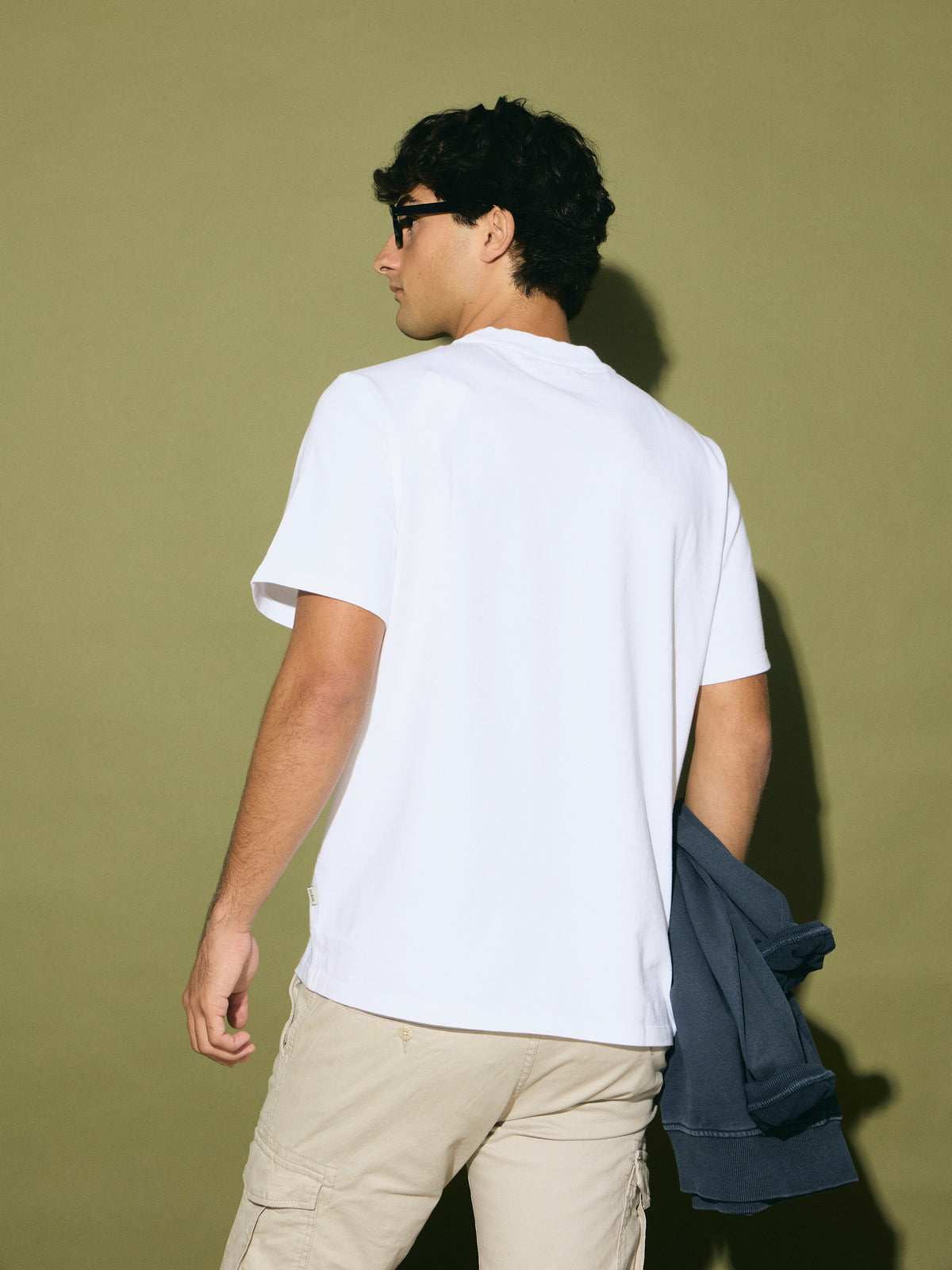 Camiseta silbon pencil blanca