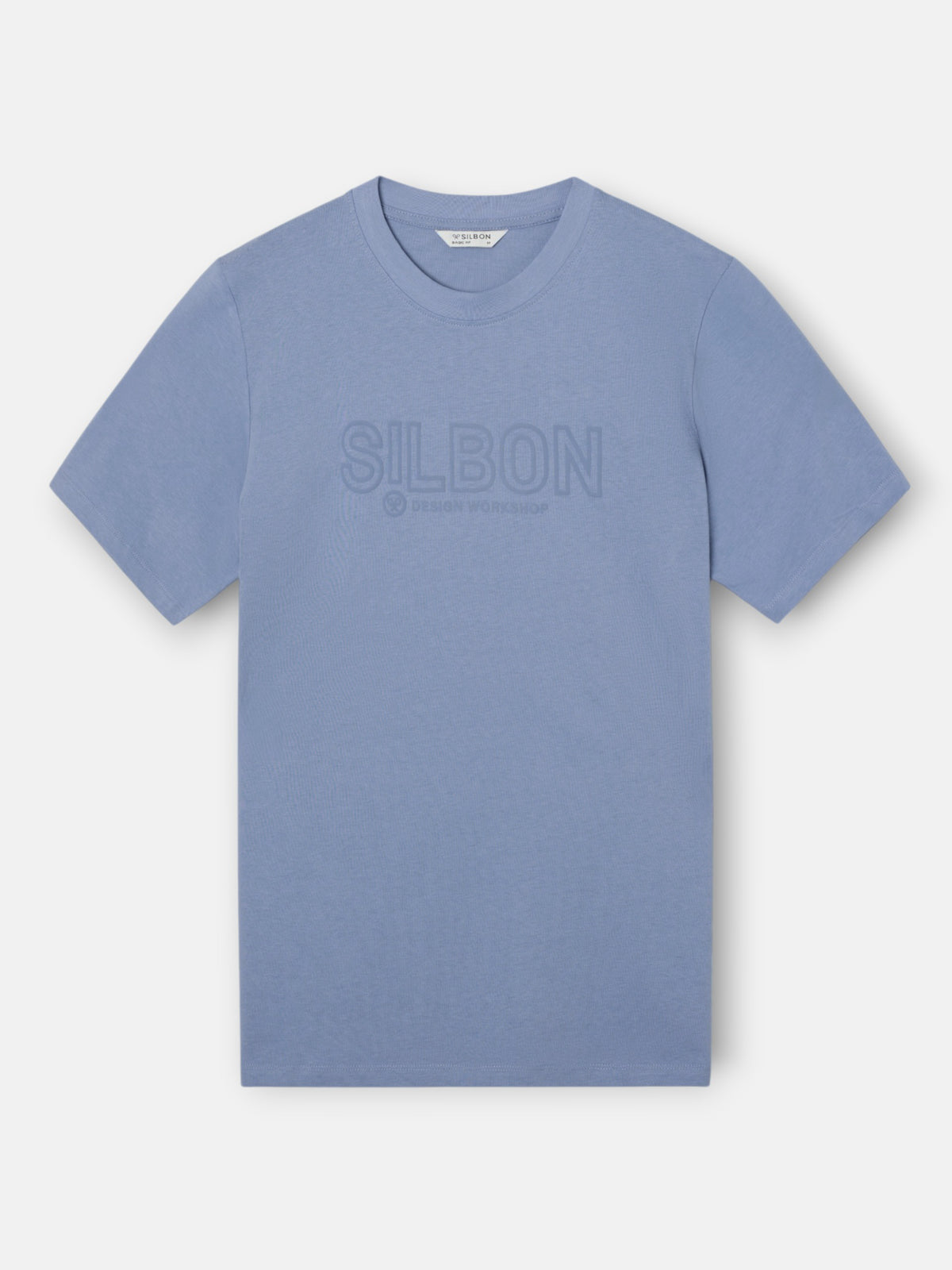 Camiseta design workshop azul marino