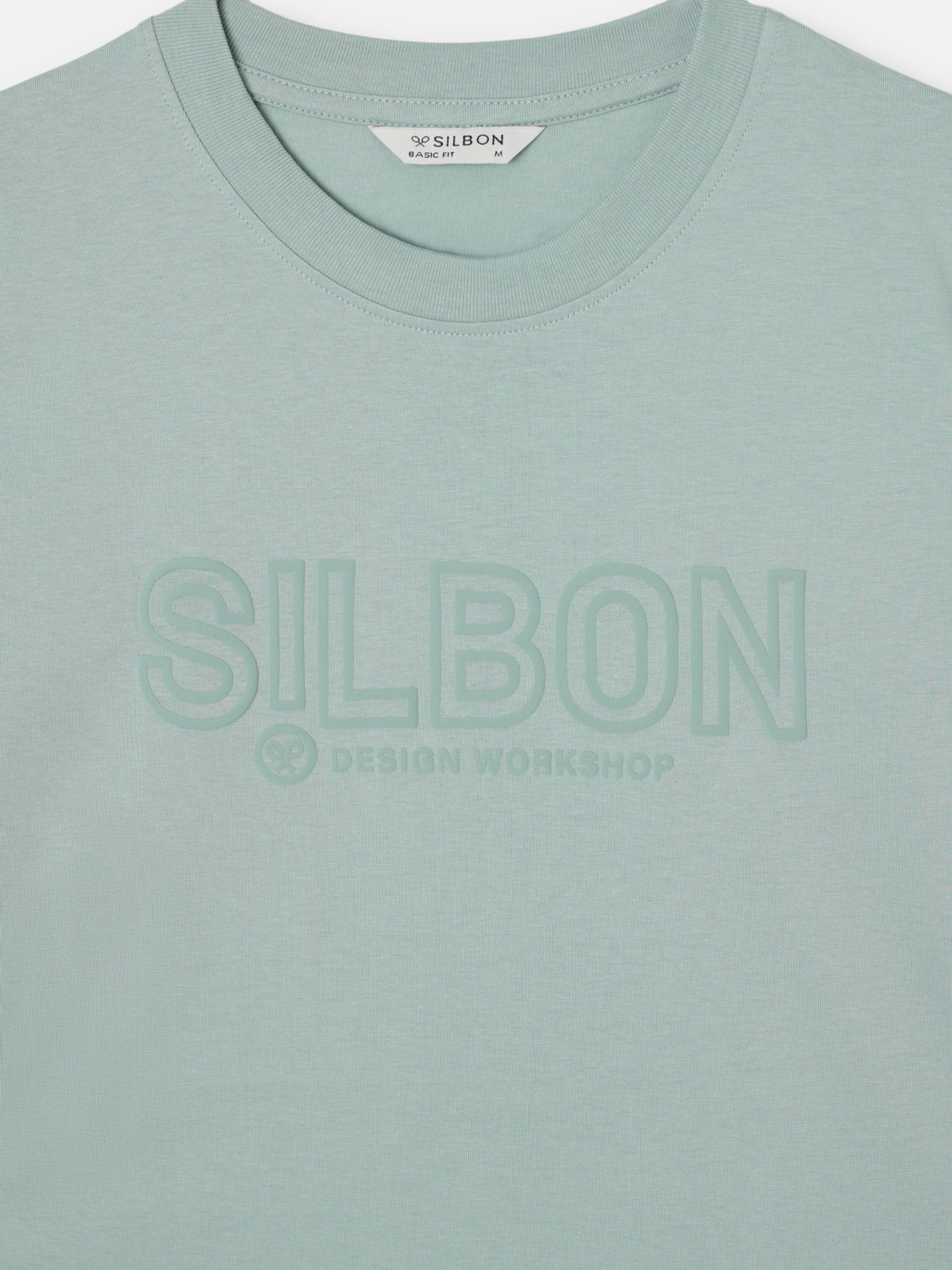 Camiseta design workshop verde