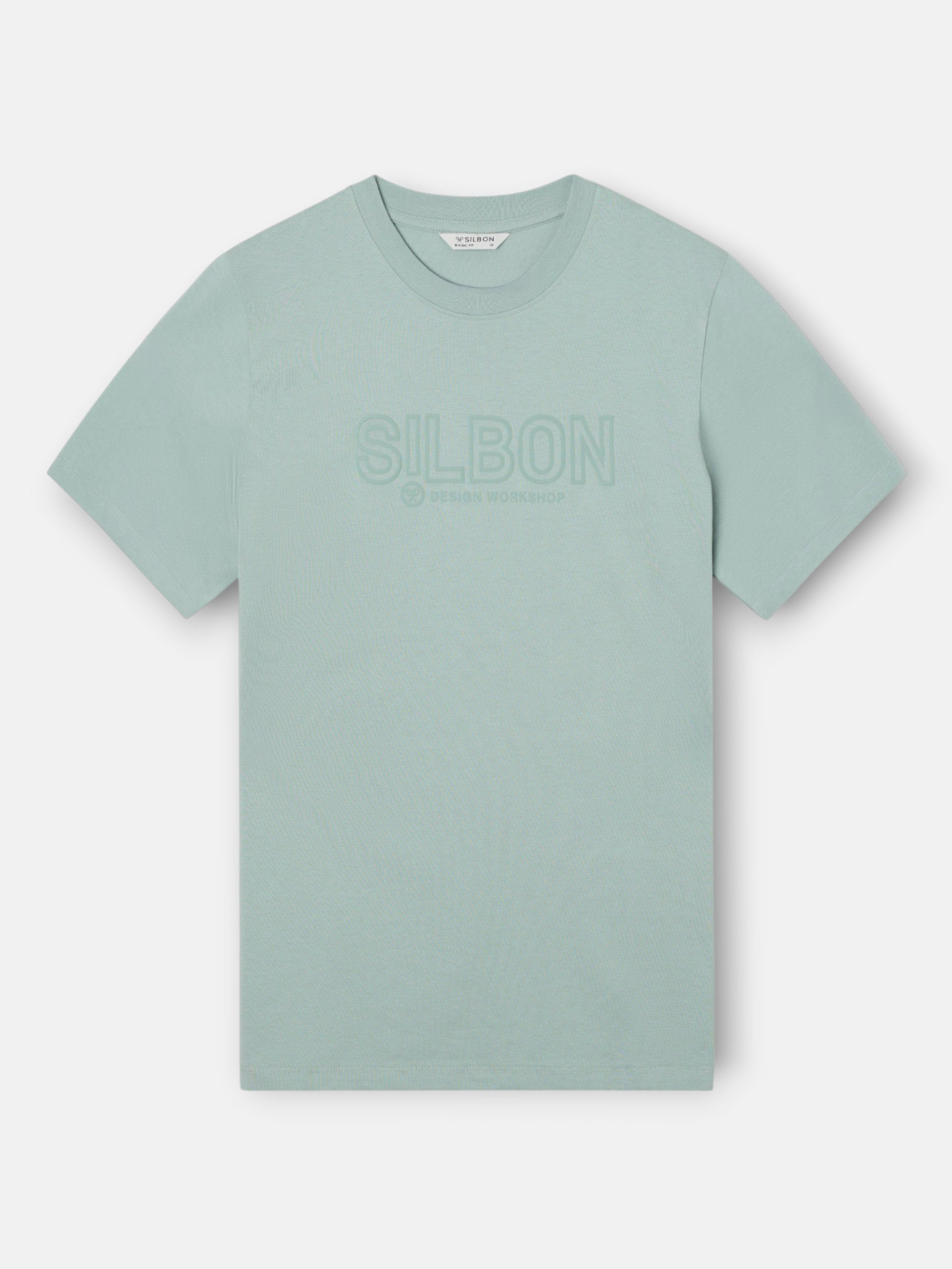 Camiseta design workshop verde