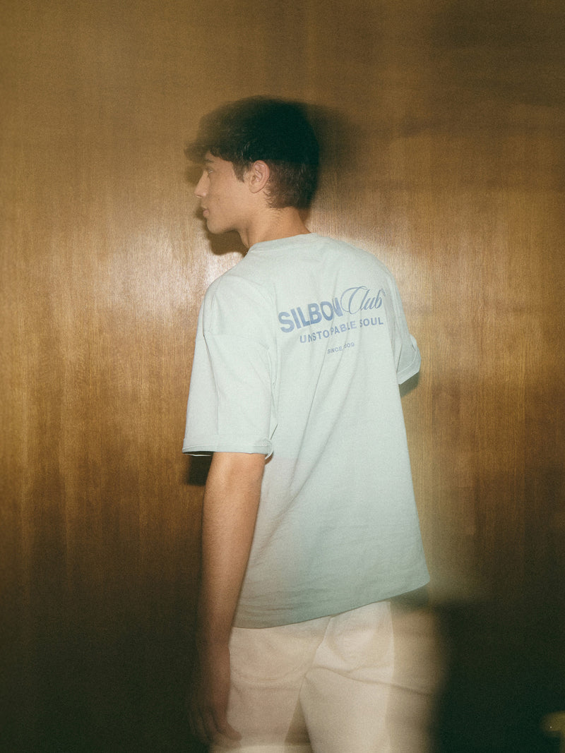 Camiseta relaxed fit silbon club verde