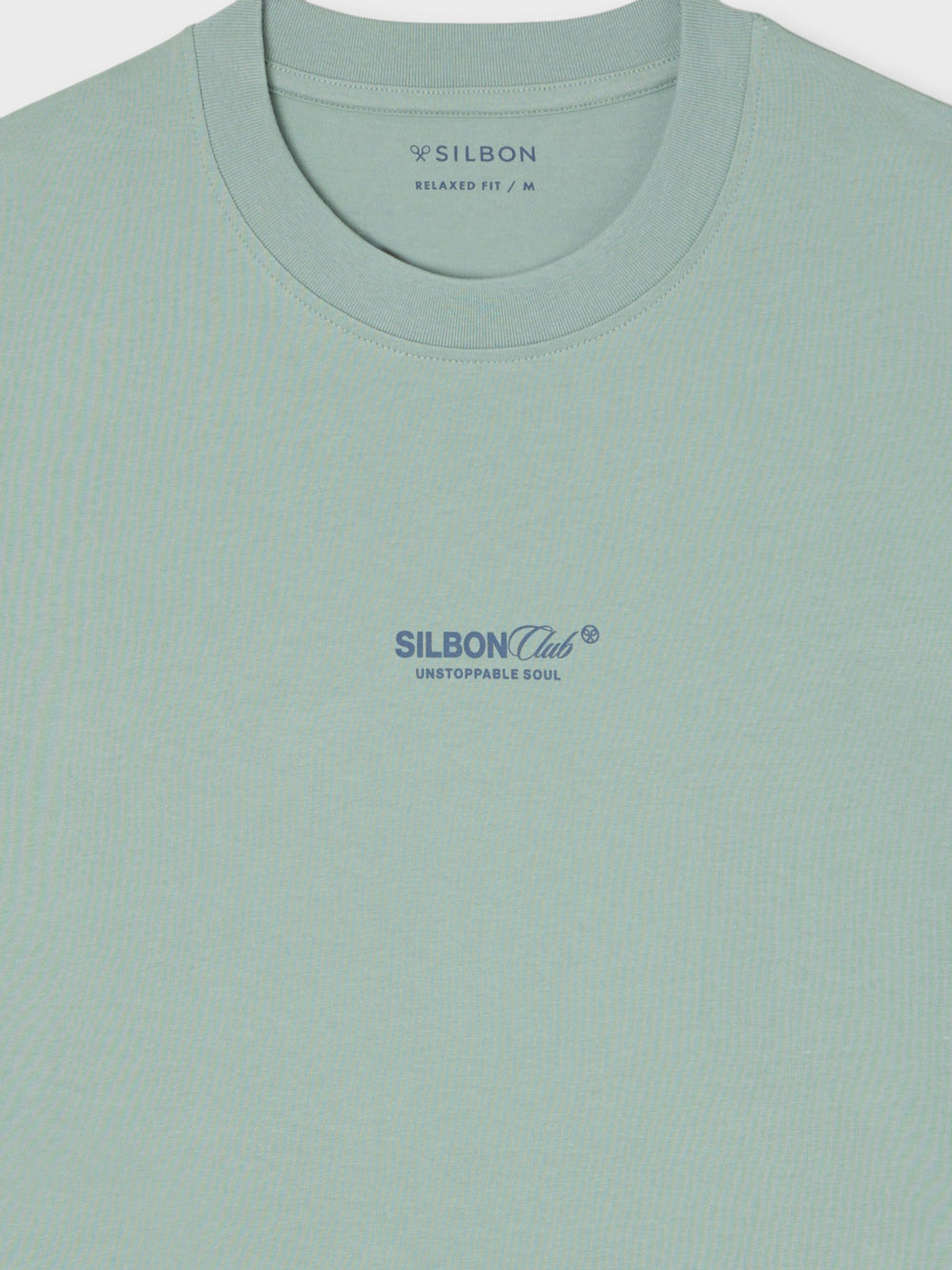 Silbon Club green relaxed fit t-shirt