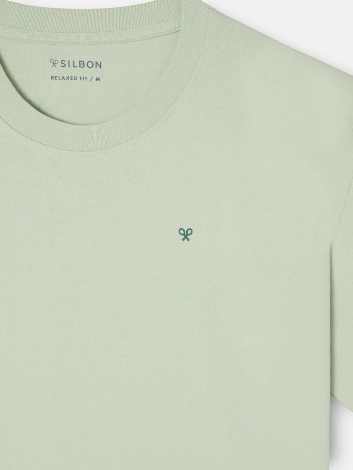 Camiseta relaxed fit city pulse verde claro